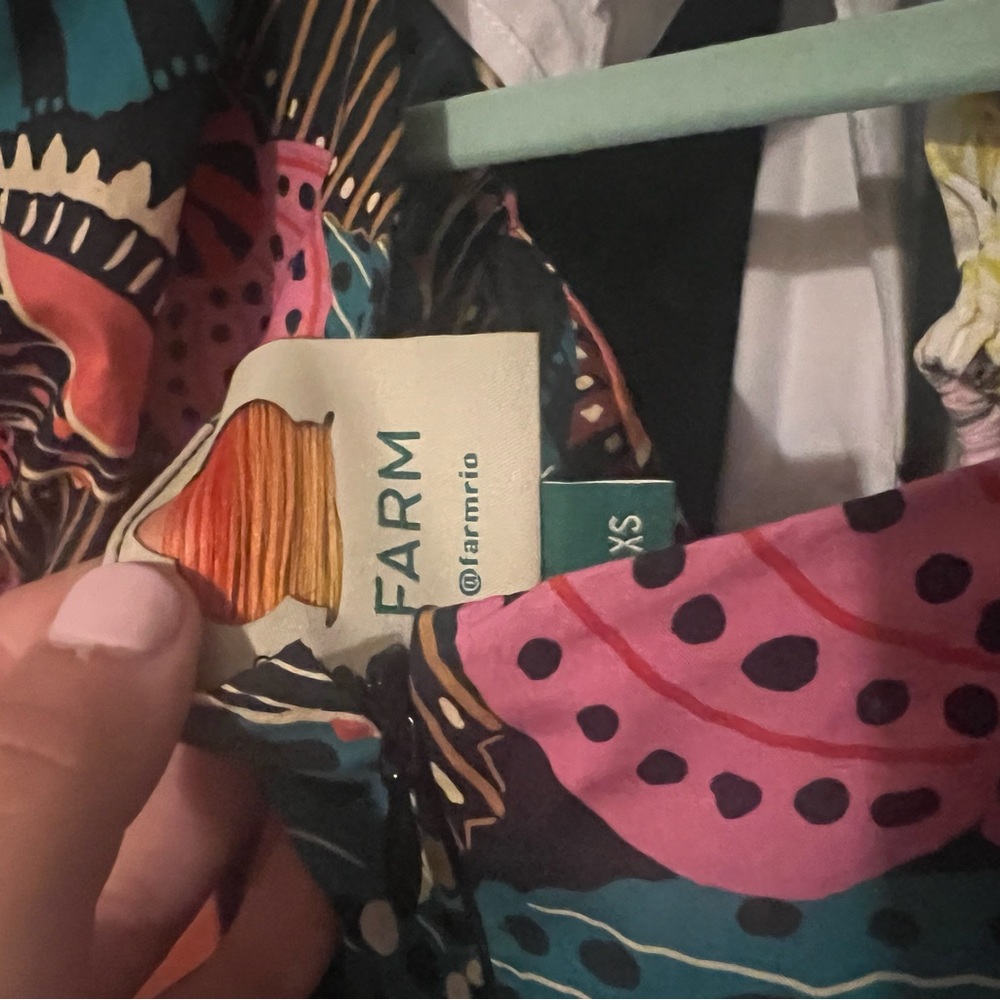Farm Rio Shell Mix Mini Dress - Picture 5 of 5